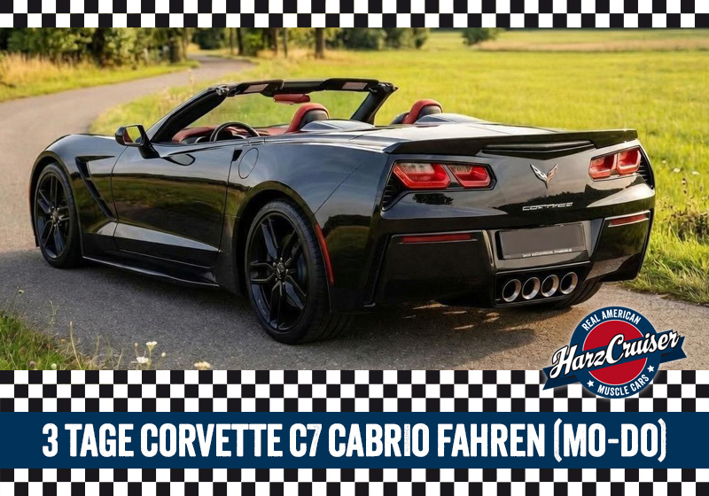 3 Tage Corvette Cabriolet fahren (Mo-Do)