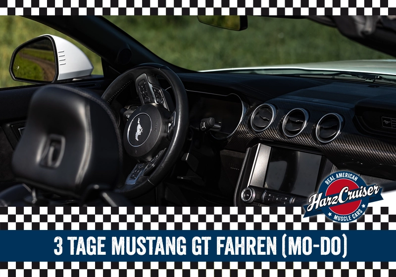 3 Tage Mustang GT Cabrio fahren (Mo-Do)