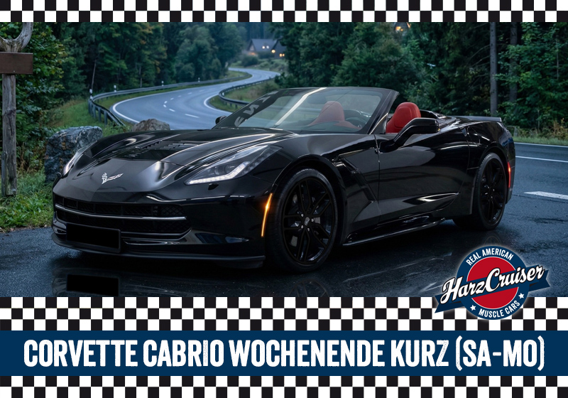 Corvette Cabriolet Wochenende kurz (Sa-Mo) 