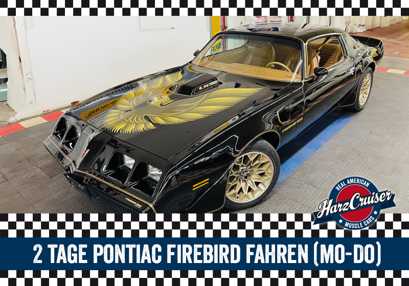 2 Tage Pontiac Firebird Trans Am fahren (Mo-Do)