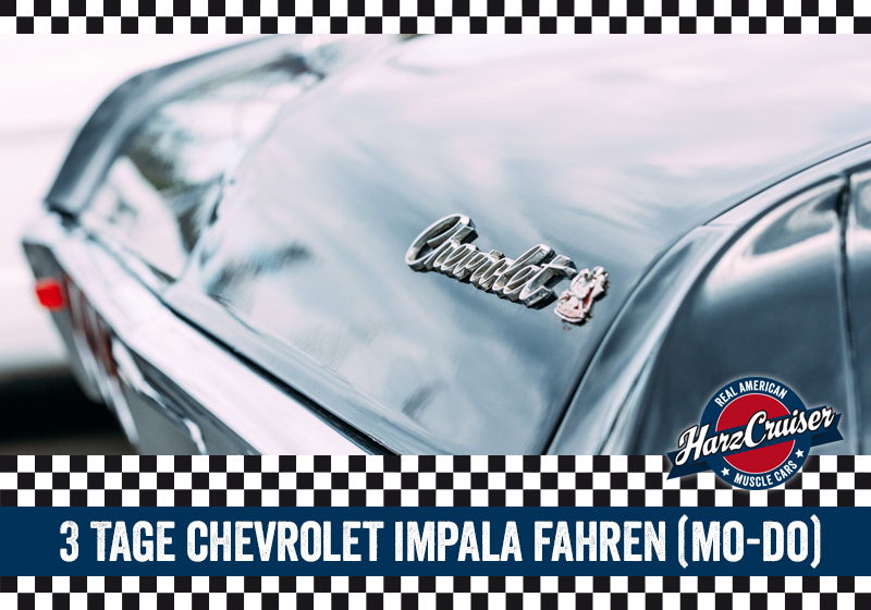  3 Tage Chevrolet Impala fahren (Mo-Do)