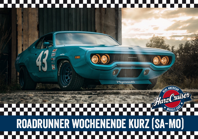 Gutschein: Plymouth Roadrunner Wochenende kurz (Sa-Mo)