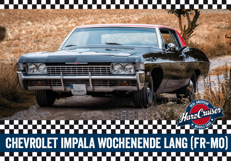 Gutschein: Chevrolet Impala Wochenende lang (Fr-Mo)
