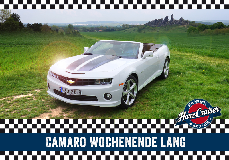 Camaro Cabrio Wochenende lang (Fr-Mo)