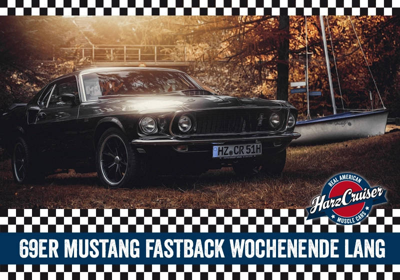 1969er Mustang Fastback "John Wick" Wochenende lang (Freitag - Montag)