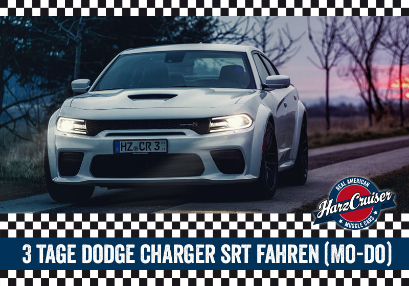 3 Tage Dodge Charger SRT8 fahren (Mo-Do)