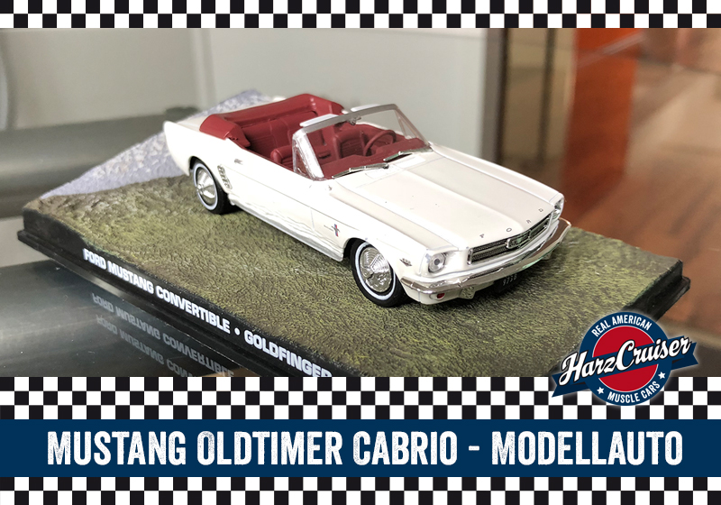 Mustang-Oldtimer-Modellauto - perfekt zum dazuschenken