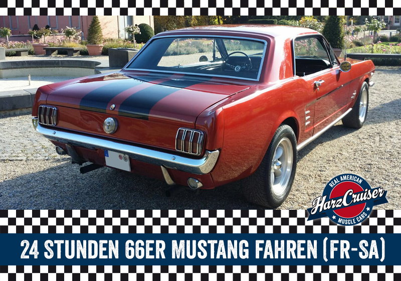  24 Stunden 1966er Mustang Coupé fahren (Fr-Sa)