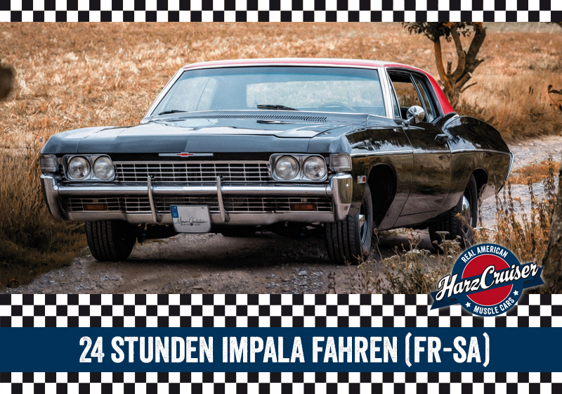 Gutschein: 24 Stunden 1968er Chevrolet Impala fahren (Fr-Sa)