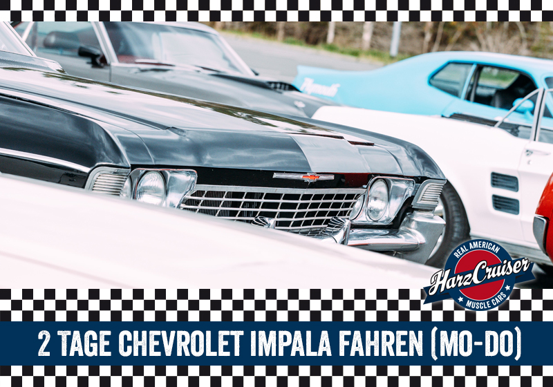 Gutschein: 2 Tage Chevrolet Impala fahren (Mo-Do)